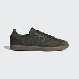 Adidas Samba OG FT Férfi Utcai Cipő - Zöld [D76084]